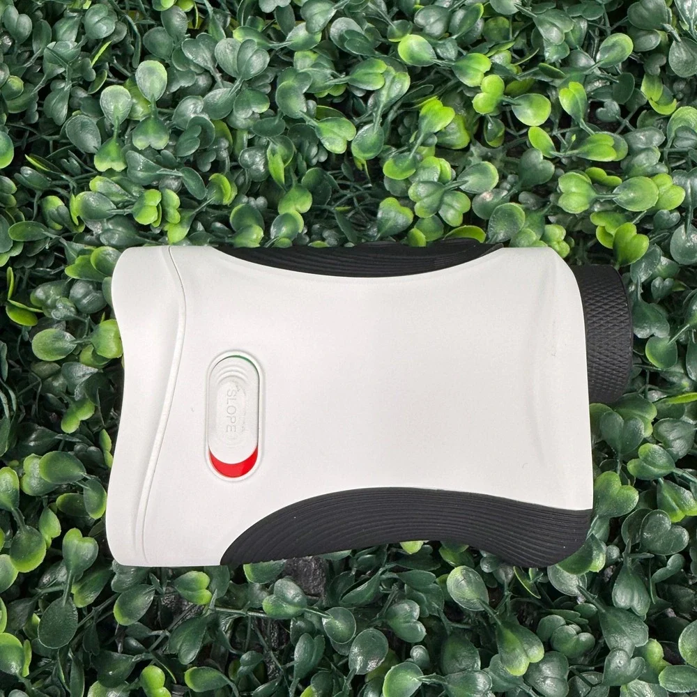 Laser Rangefinder Golf Hunting Slope Vibration USB Charging White Black Magnetic